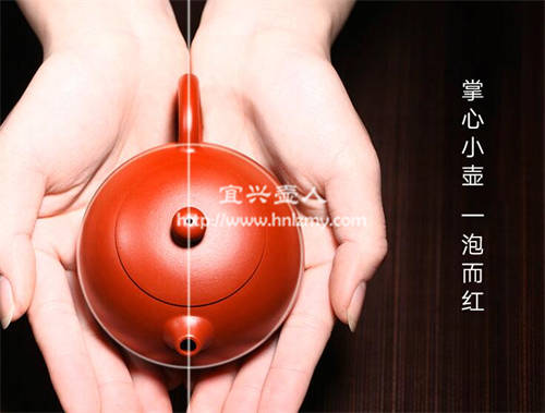 淘寶某店鋪展示的紫砂壺三點(diǎn)一線