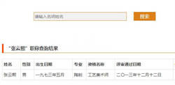 張云熙紫砂壺職稱查詢結果